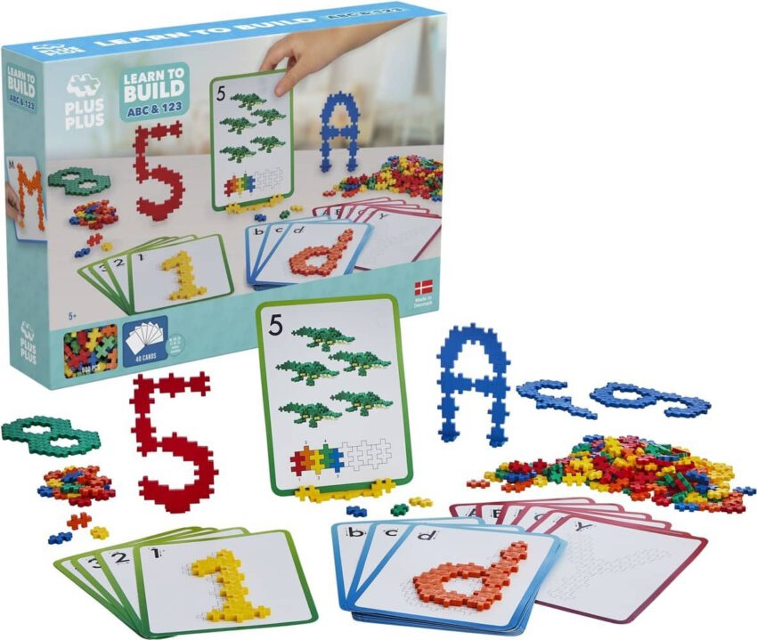 plus plus learn to build abc/123 600pc