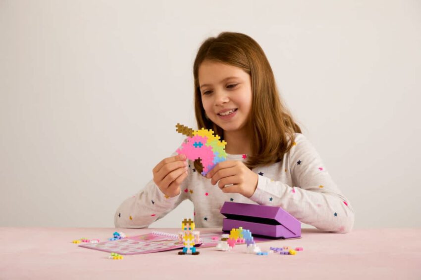 plus plus activity pad fairy tale 125pc