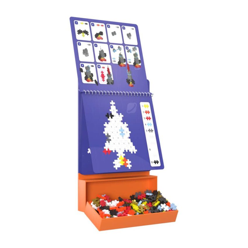 plus plus activity pad ruimte 125pc