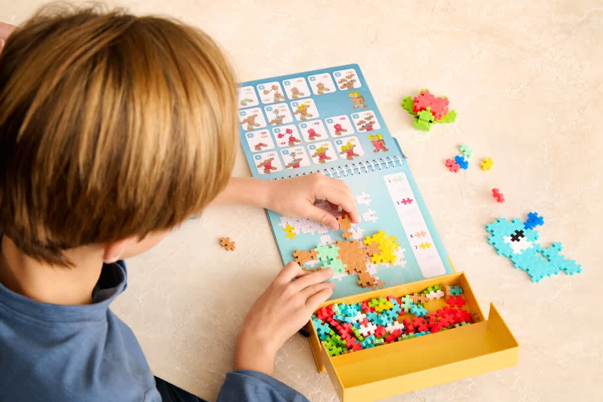 plus plus activity pad oceaan 125pc