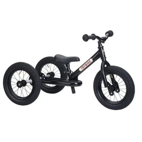 trybike steel all black driewieler