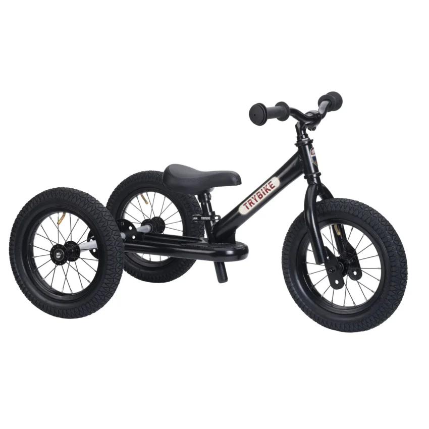 trybike steel all black driewieler