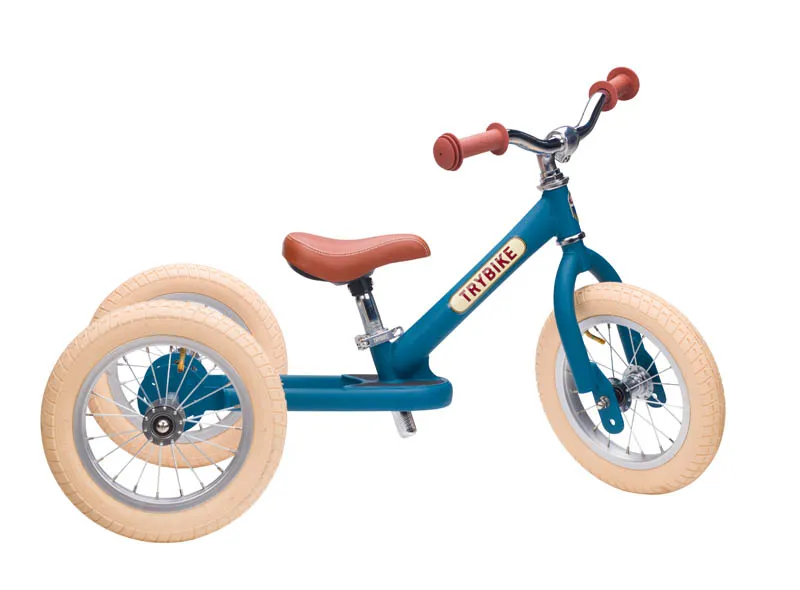 trybike steel matt blue driewieler