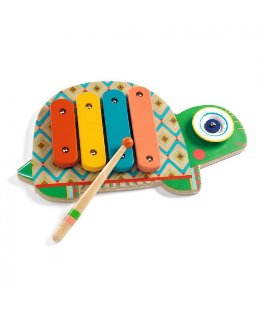 animambo bekken en xylofoon schildpad