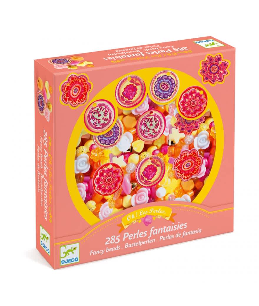 djeco acrylkralen bloemen