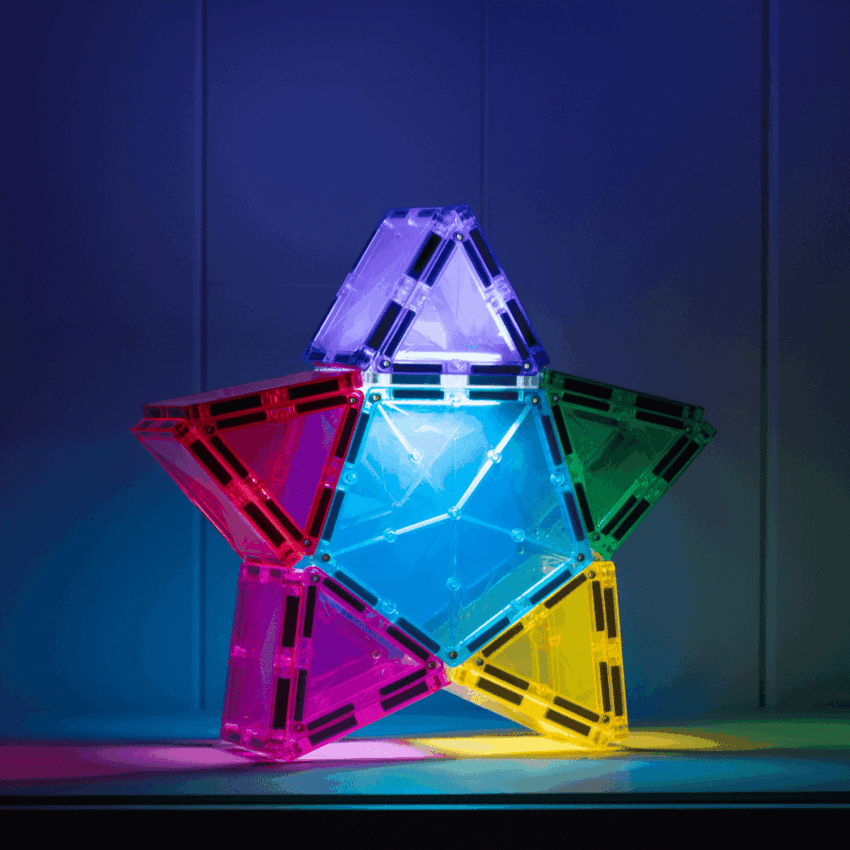 connetix light star pack 28 pc