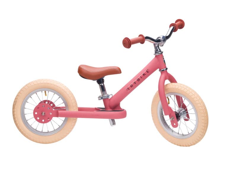 trybike steel vintage pink
