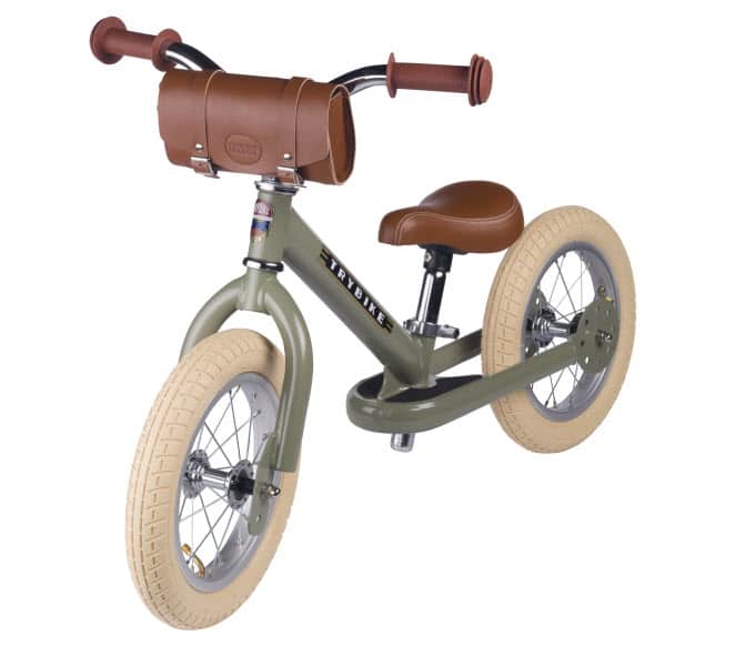 trybike steel stuurtasje bruin