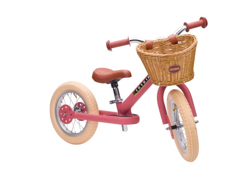 trybike steel fietsmandje kunstriet