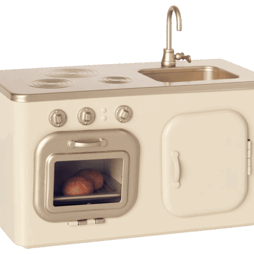 maileg miniature kitchen, creme
