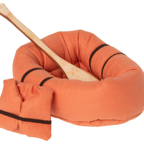 maileg rubber boat, mouse