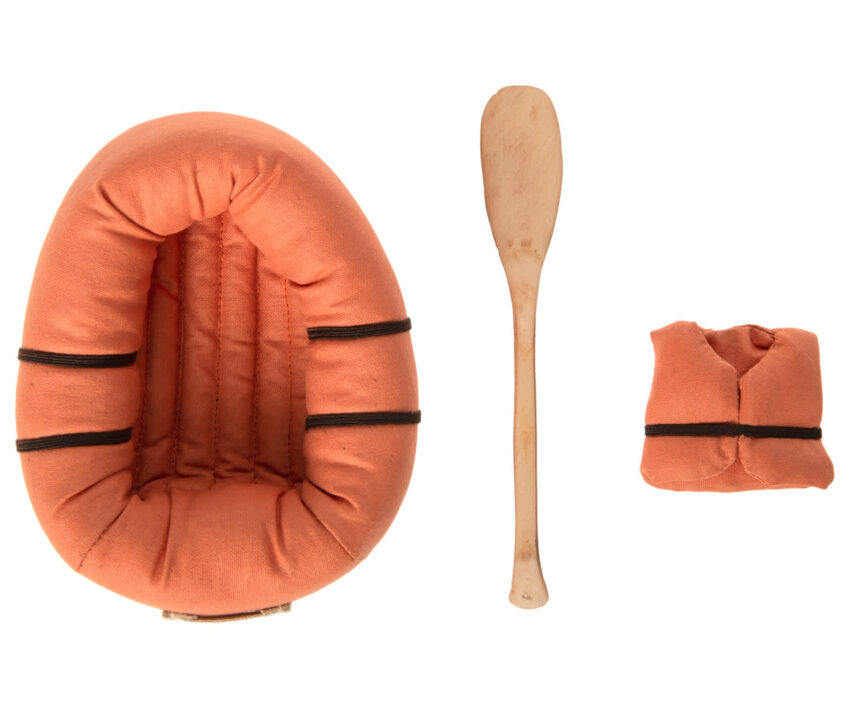 maileg rubber boat, mouse
