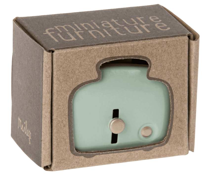 maileg miniature toaster & bread mint
