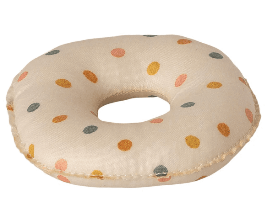 maileg float, small mouse multi dots