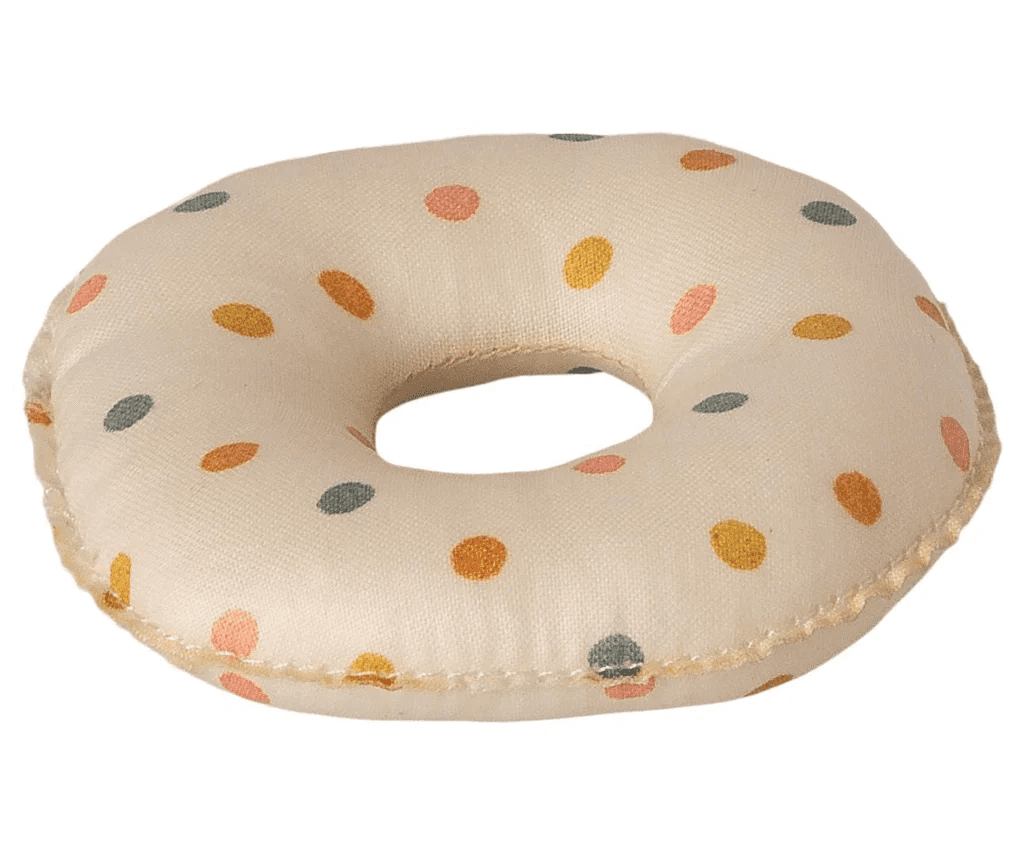 maileg float, small mouse multi dots