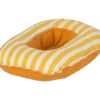 maileg rubber boat, small mouse yellow
