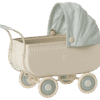 maileg pram, micro blue