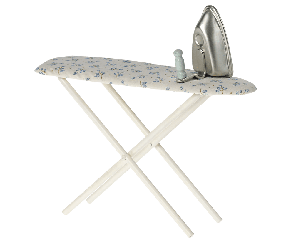 maileg iron & ironing board miniature