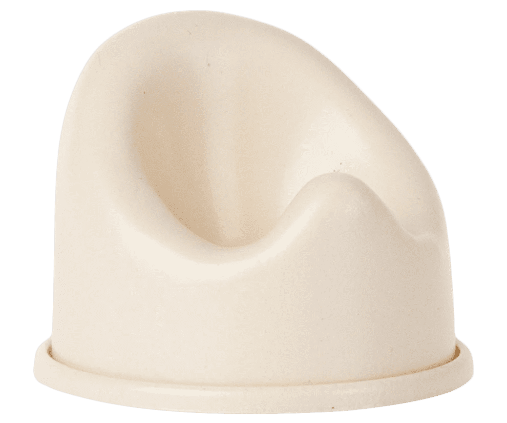 maileg potty, micro off white