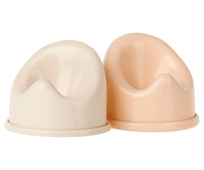 maileg potty, micro off white