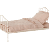 maileg vintage bed miniature purple