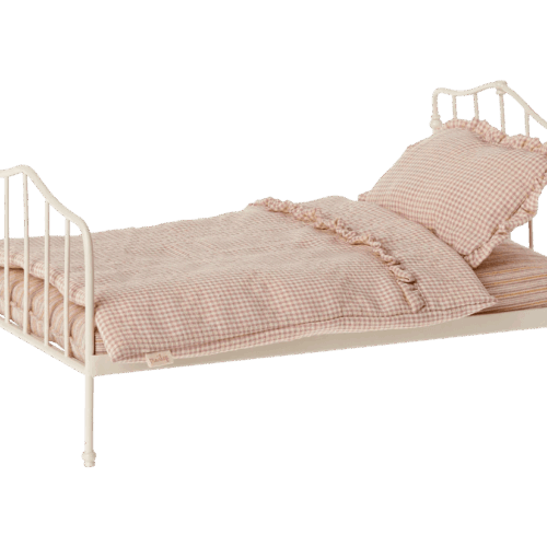 maileg vintage bed miniature purple