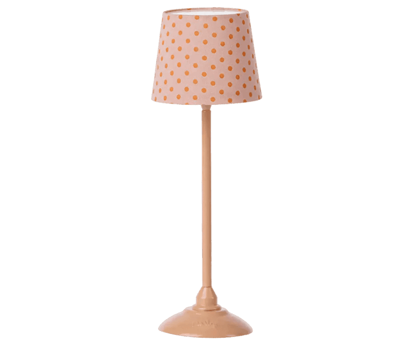 maileg miniature floor lamp dark powder