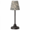 maileg vintage floor lamp with light, small anthracite