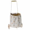 maileg trolly, multi dots yellow