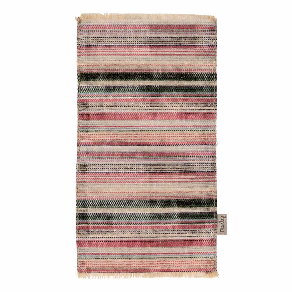 maileg miniature rug, striped