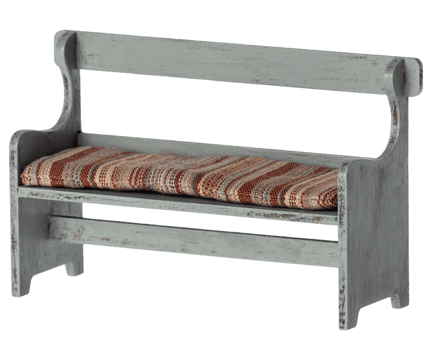 maileg bench, mouse