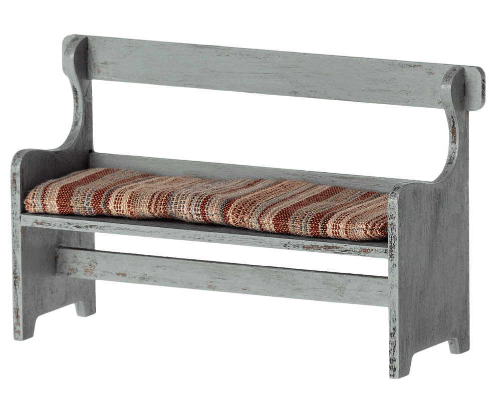 maileg bench, mouse