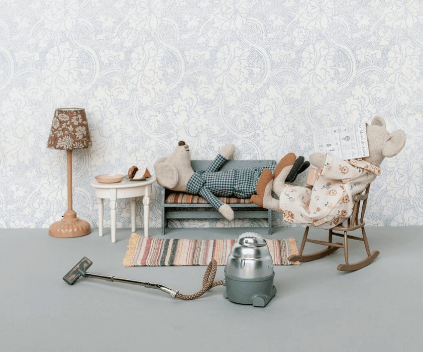 maileg bench, mouse