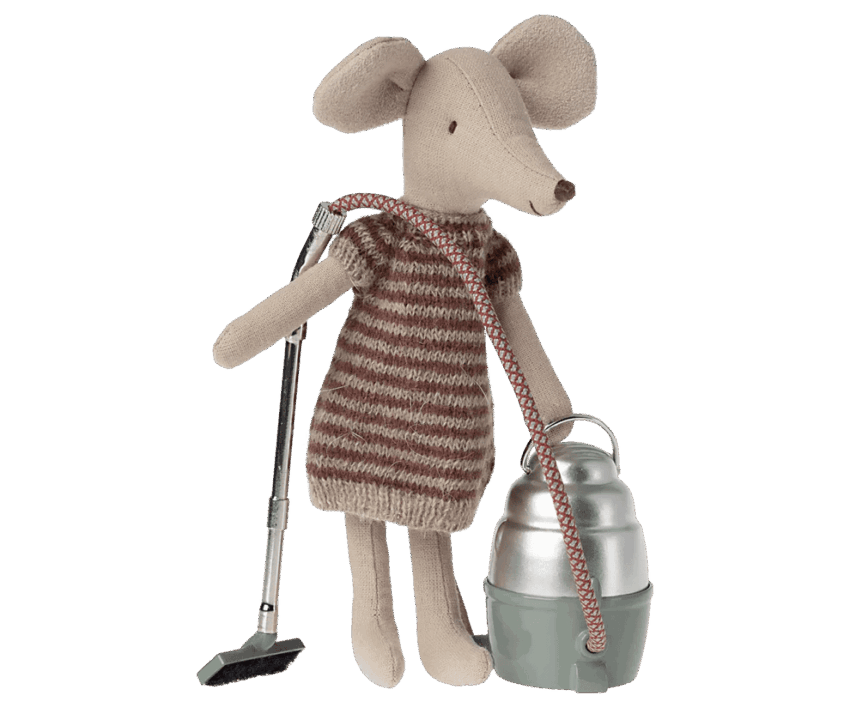 maileg vacuum cleaner, mouse