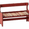 maileg bench mouse red