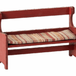 maileg bench mouse red
