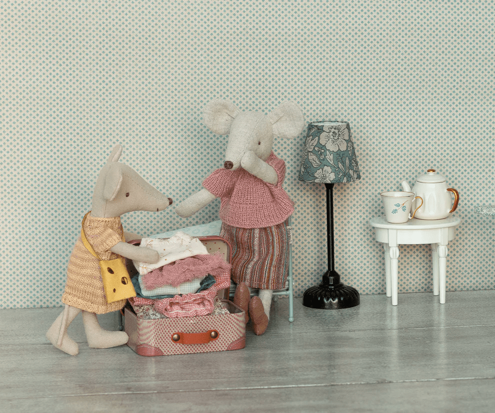 maileg suitcase, micro rose