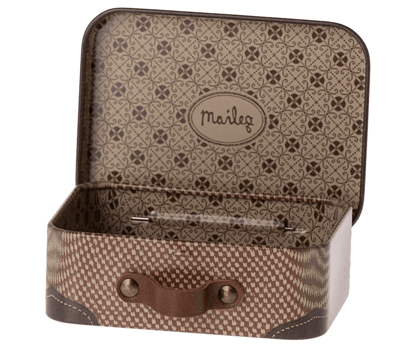 maileg suitcase, micro brown