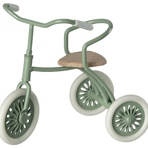 maileg abri à tricycle, mouse green