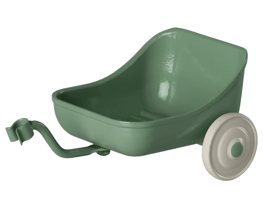 maileg tricycle hanger, mouse green