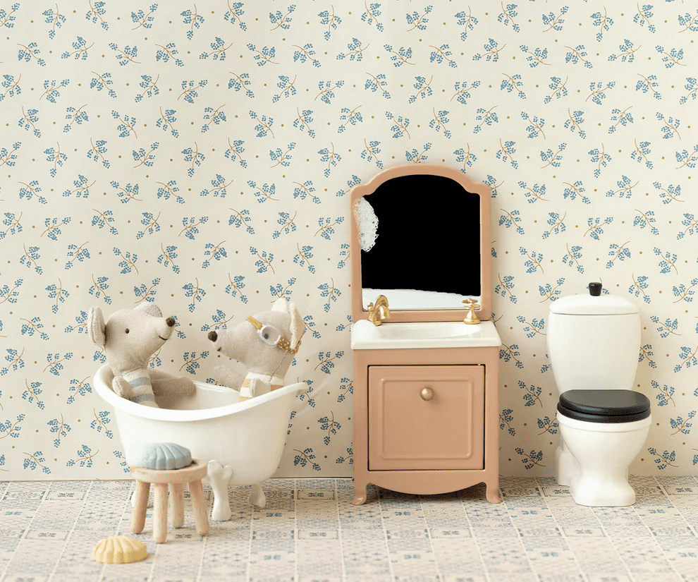 maileg toilet, mouse