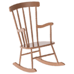 maileg rocking chair, mini dark powder