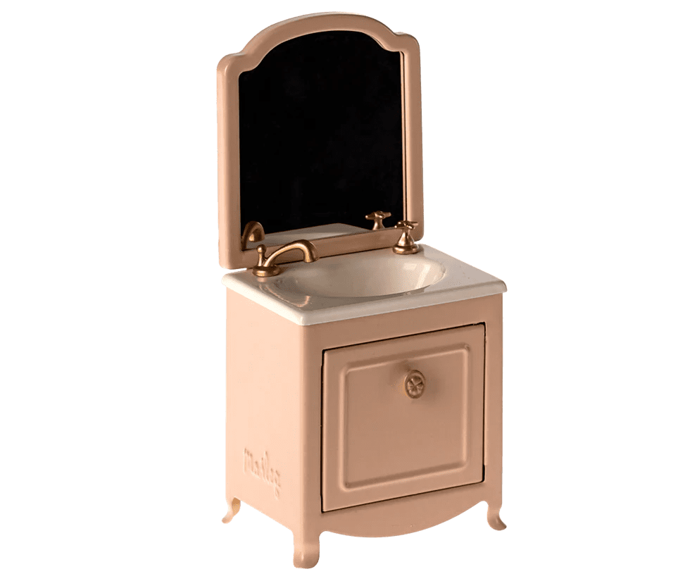 maileg sink dresser, mouse powder