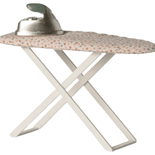 maileg iron and ironing board, mouse