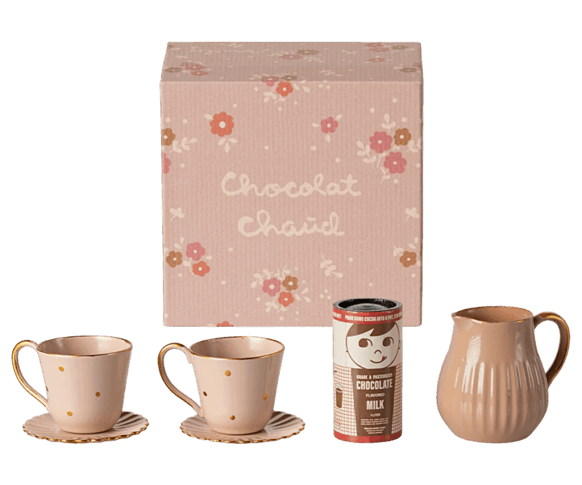 maileg hot chocolate set, mini