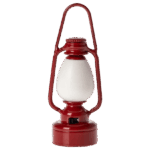 maileg vintage lantern with light, mouse red