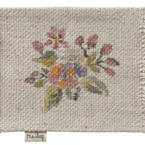 maileg rug, flowers small
