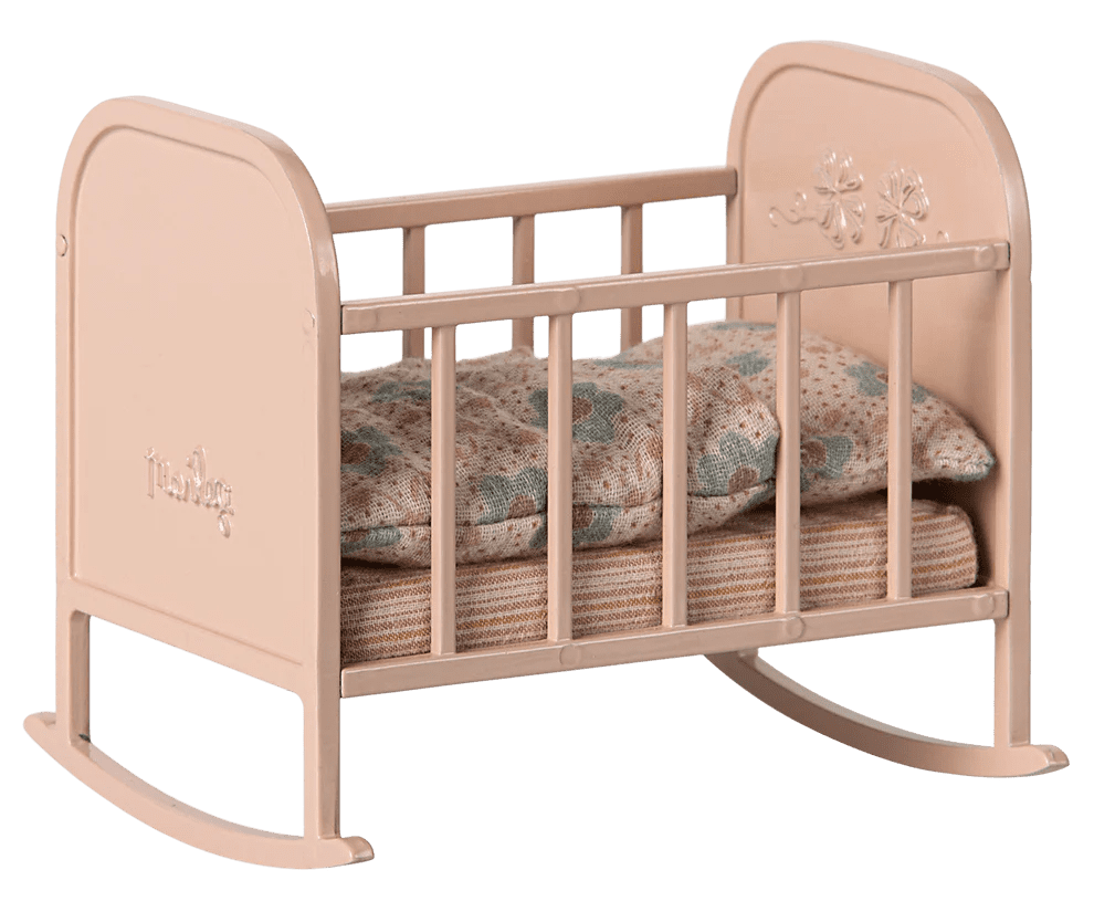 maileg cradle, my light rose