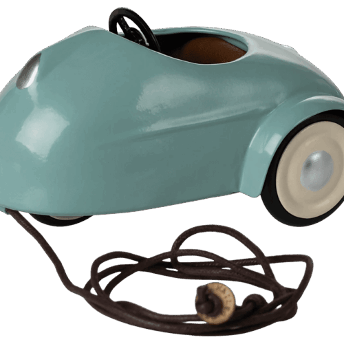 maileg mouse car light blue