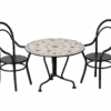 maileg dining table set with 2 chairs